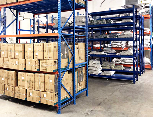 Warehouse medium duty racks