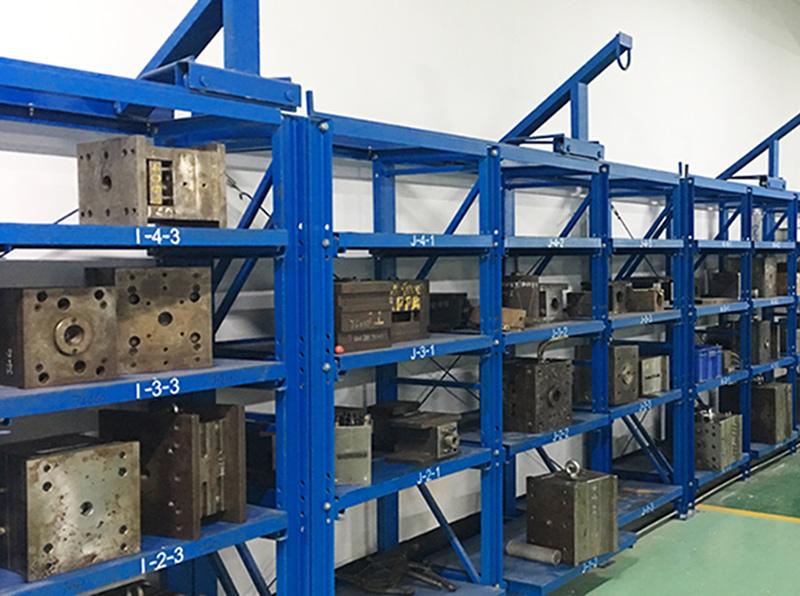 Diverse styles of mold racks, suitable for many industries