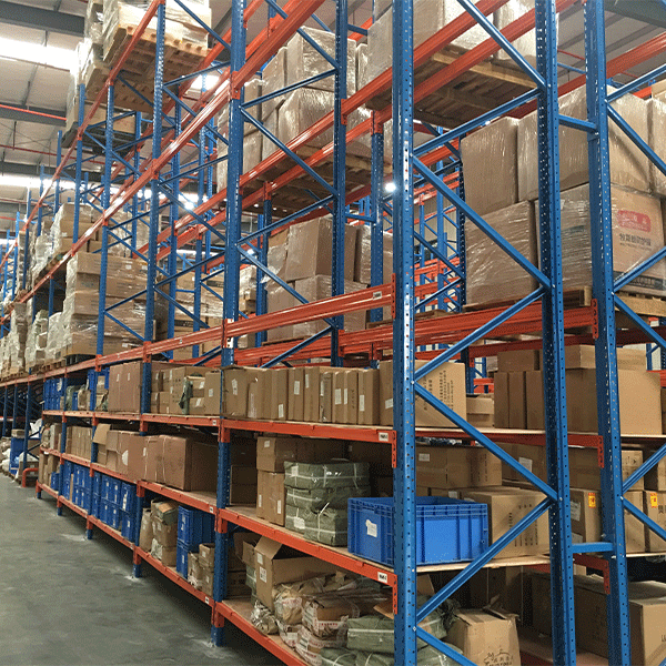 What is the production process of the warehouse racking?