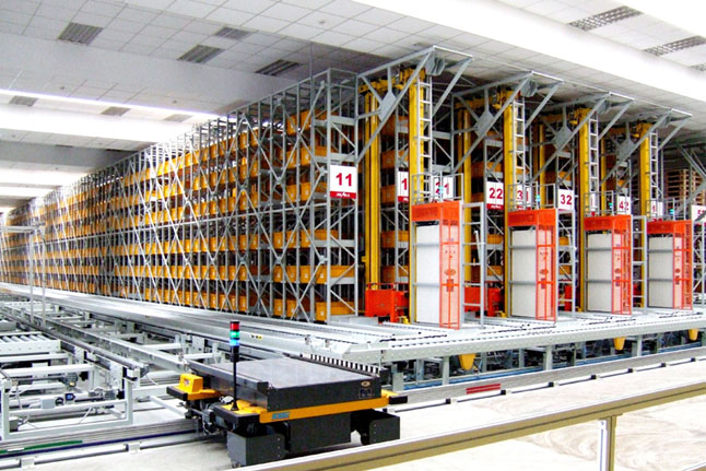 Material box stereoscopic warehouse shelves ASRS