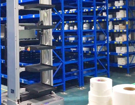 Ailey Packaging System CTU container robot rack