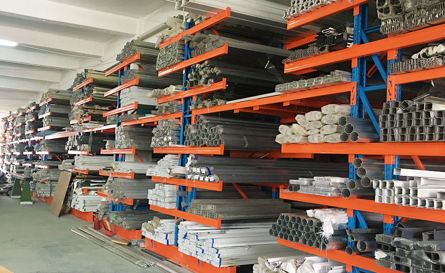 Cantilevered loft platform racks, infinite increase warehouse utilization