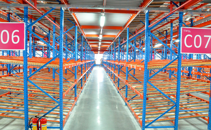 Which warehouses are small gravity shelves suitable for？