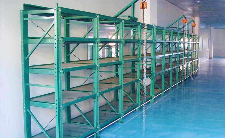 Can the mold shelves carry 6 tons of goods？