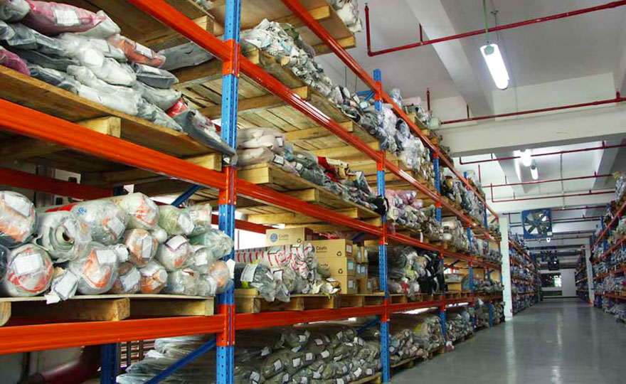 Is the fabric tray rack storage stable?