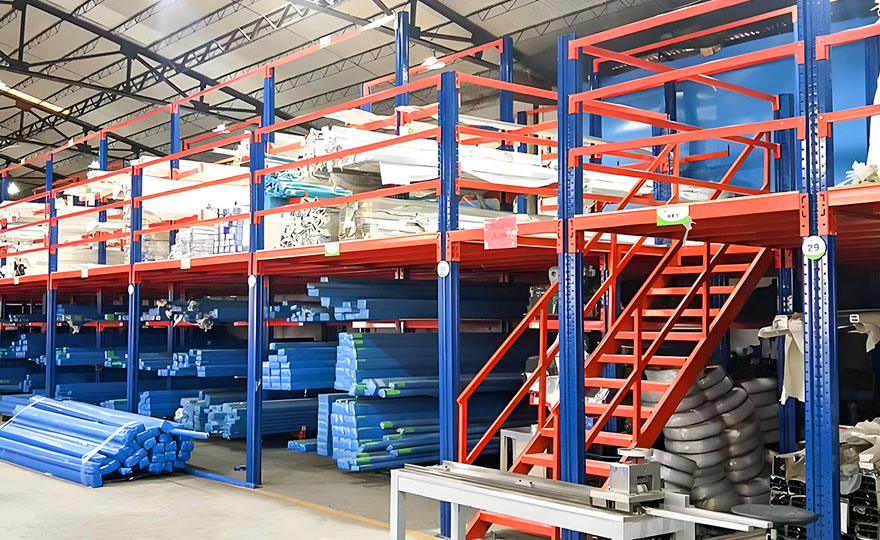 Is the cantilevered shelving design more cost-effective for the attic space?