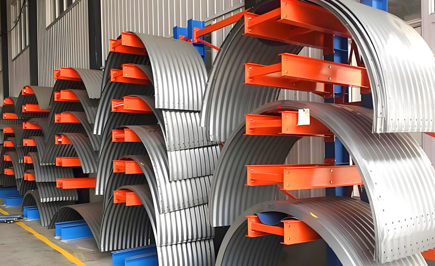 Is the design of the heavy-duty single-sided cantilevered rack stable?