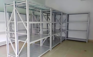 Xin Qi Hang earthwork project - medium-sized shelves