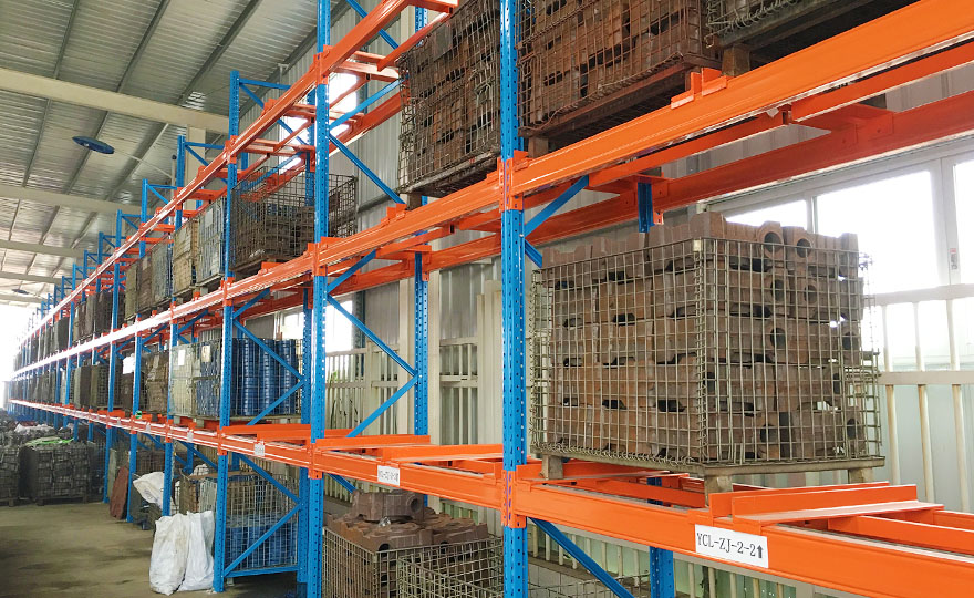 Does the heavy-duty shelving factory produce storage bins, stacker racks and other storage equipment?