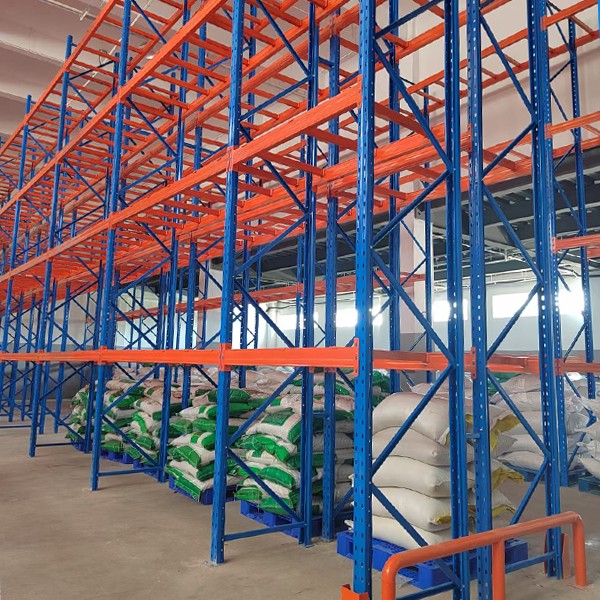 How is the price of heavy-duty racking calculated?