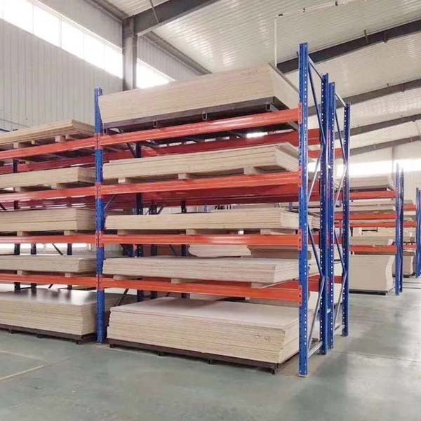What type of shelves are suitable for furniture factories