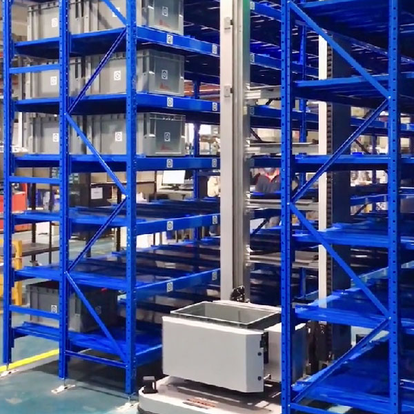 Lifting warehouse racks