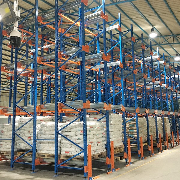 Chemical factory warehouse rack