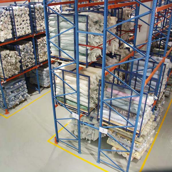 Fabric factory warehouse rack