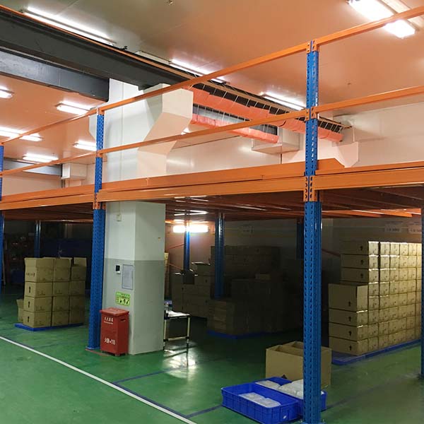 Mezzanine racking