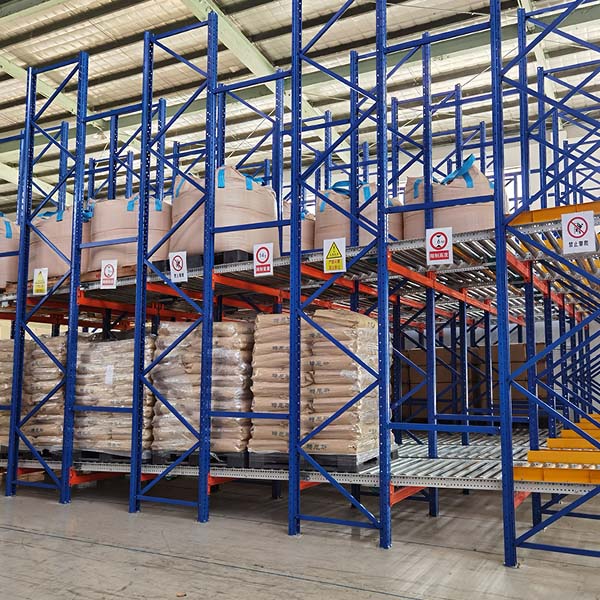 Logistics gravity rack