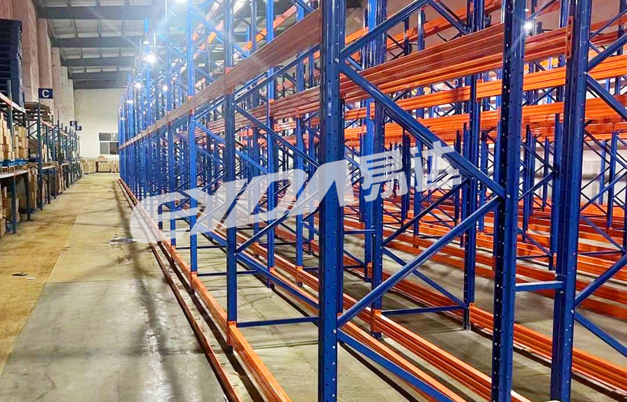 Narrow aisle racks