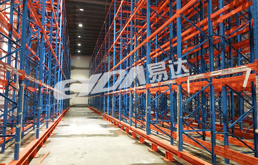 Double-depth racks