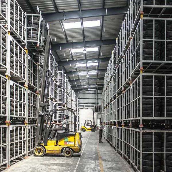 tire storage shelving 