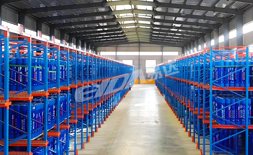 through-type rack