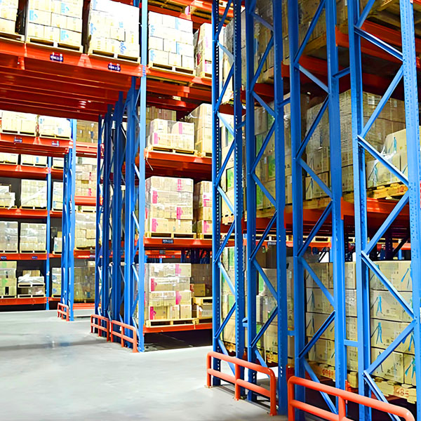double-deep pallet racks