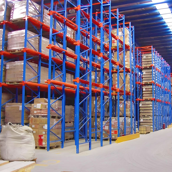 through-type shelving 