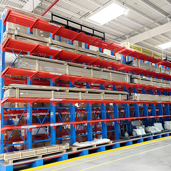 steel deck cantilever rack