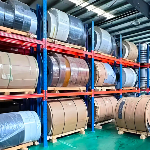 factory round steel racks