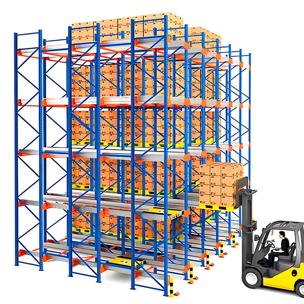 factory warehouse heavy shelves