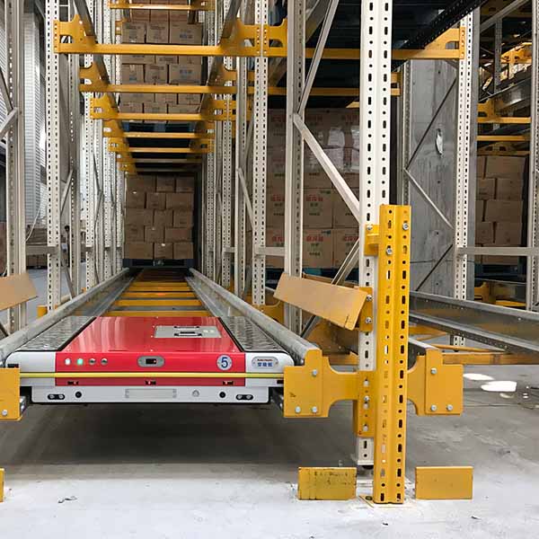intelligent pallet-based multi-level storage racks