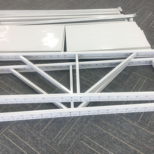 factory warehouse light-duty shelving
