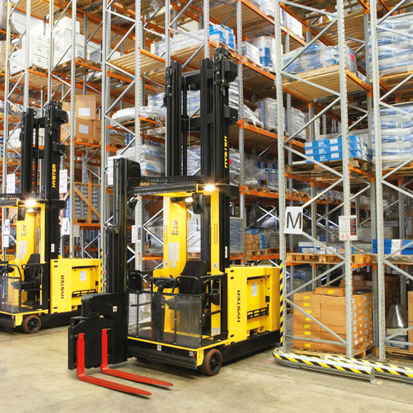 high-rise pallet rack