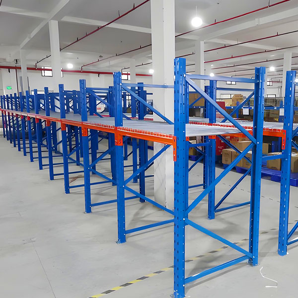 beam-type storage shelving