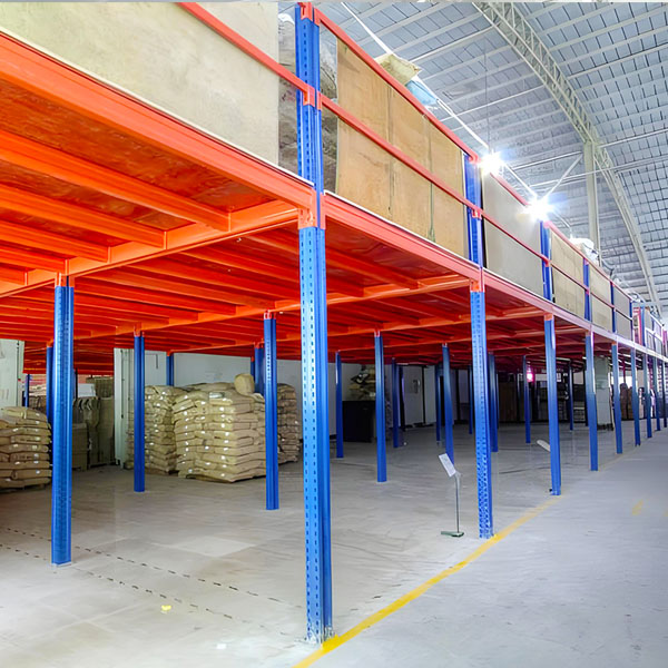 platform-type warehouse shelves