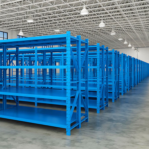 Heavy-duty shelves