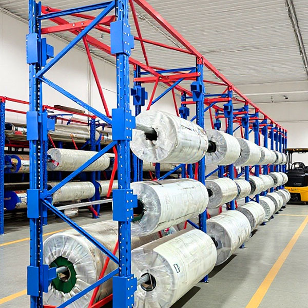 Rolling material rack