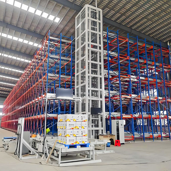 cold storage warehouse shelves