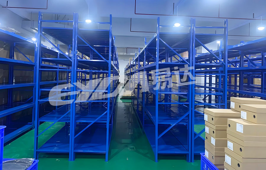 medium-sized warehouse shelving