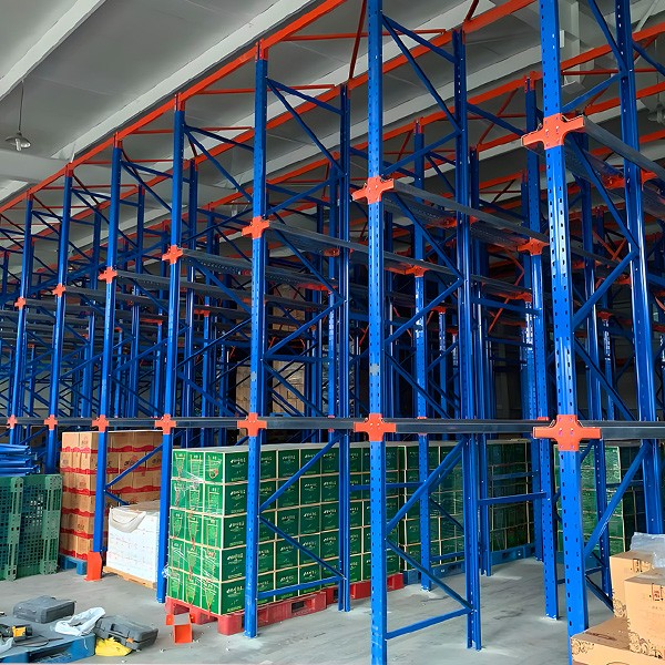 through-type shelves
