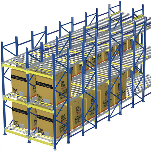 through-type heavy-duty storage racks