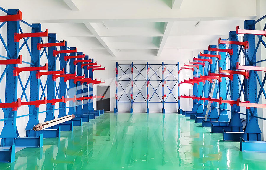 heavy-duty cantilever shelving