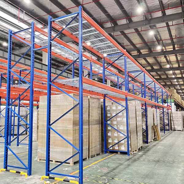 logistics storage shelves